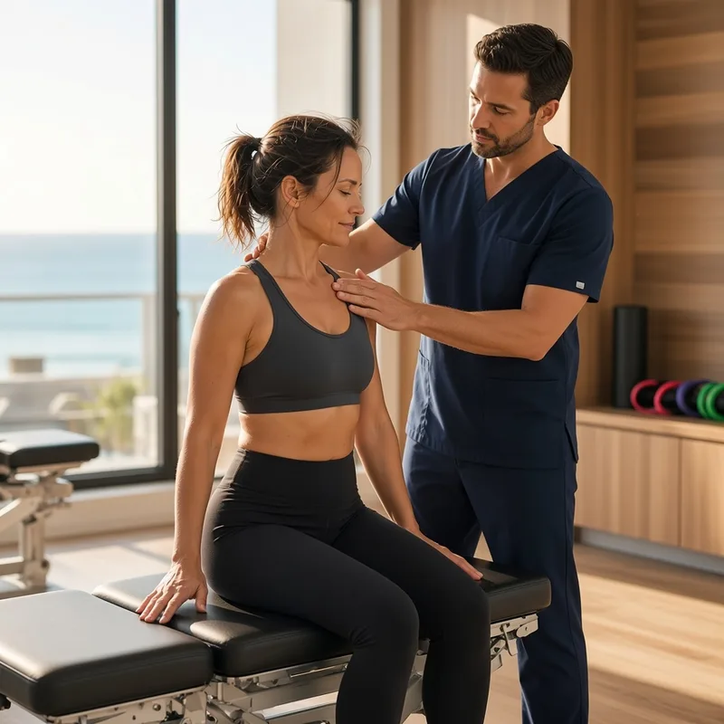 Sports injury assessment at Dunn Bay Chiropractic Dunsborough