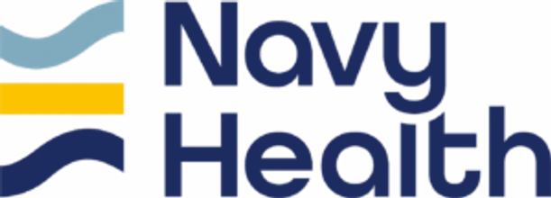 Navy Health health fund logo